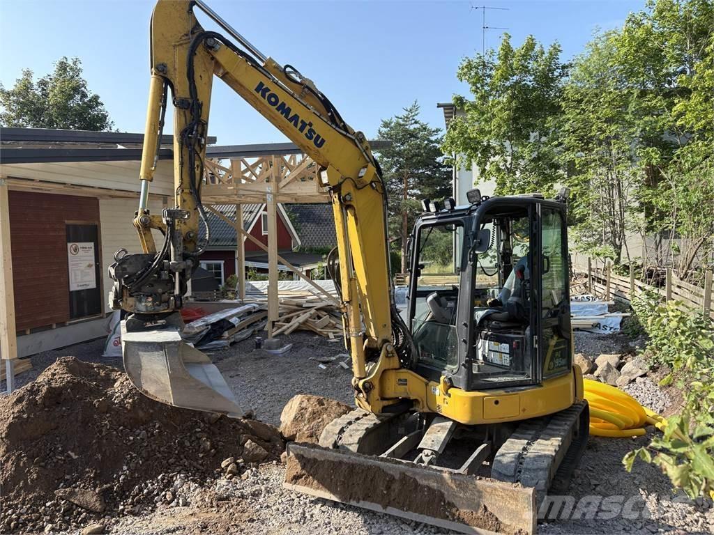 Komatsu PC55MR Vikšriniai ekskavatoriai