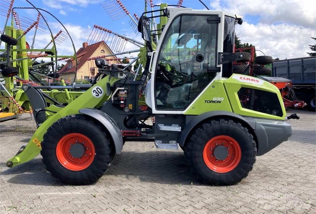 CLAAS Torion 639 Naudoti ratiniai krautuvai