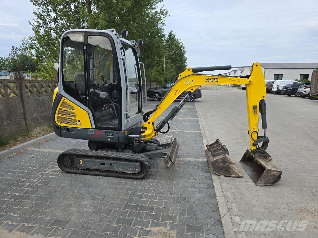 Wacker Neuson ET18 Mini ekskavatoriai < 7 t