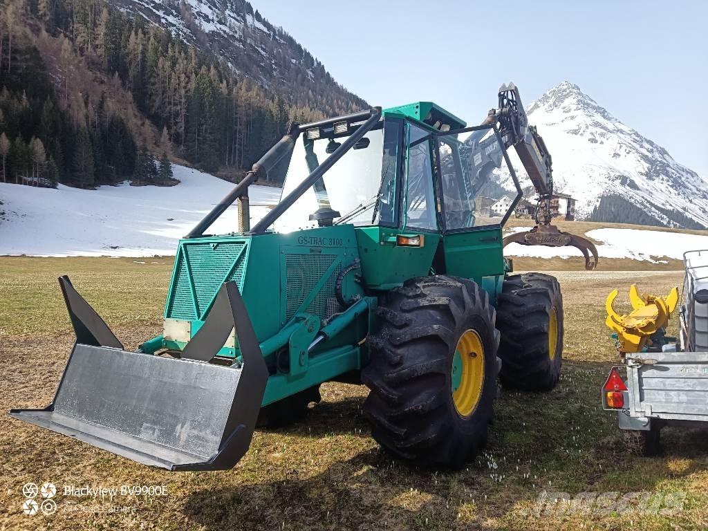  Lauer GS TRAC 3100 Skiedrovežiai