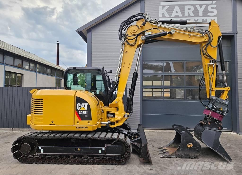 CAT 308 E 2 CR Vikšriniai ekskavatoriai