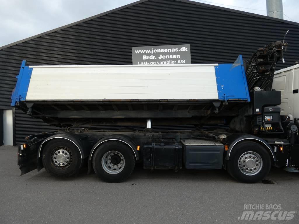 Scania R 580 Savivarčių priekabų vilkikai
