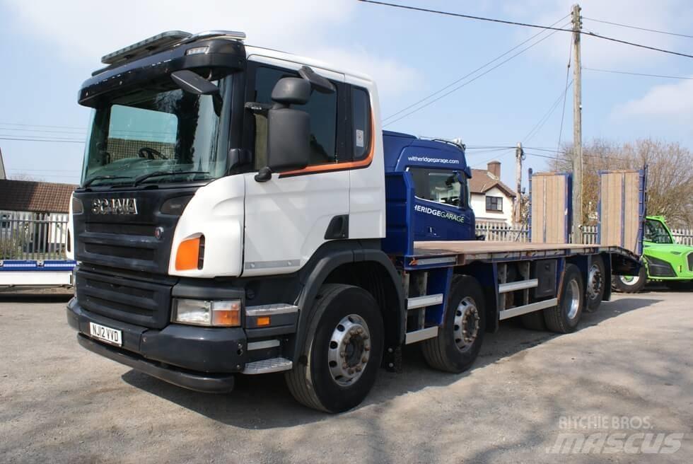 Scania P 360 CB Platforminiai/Gerviniai sunkvežimiai
