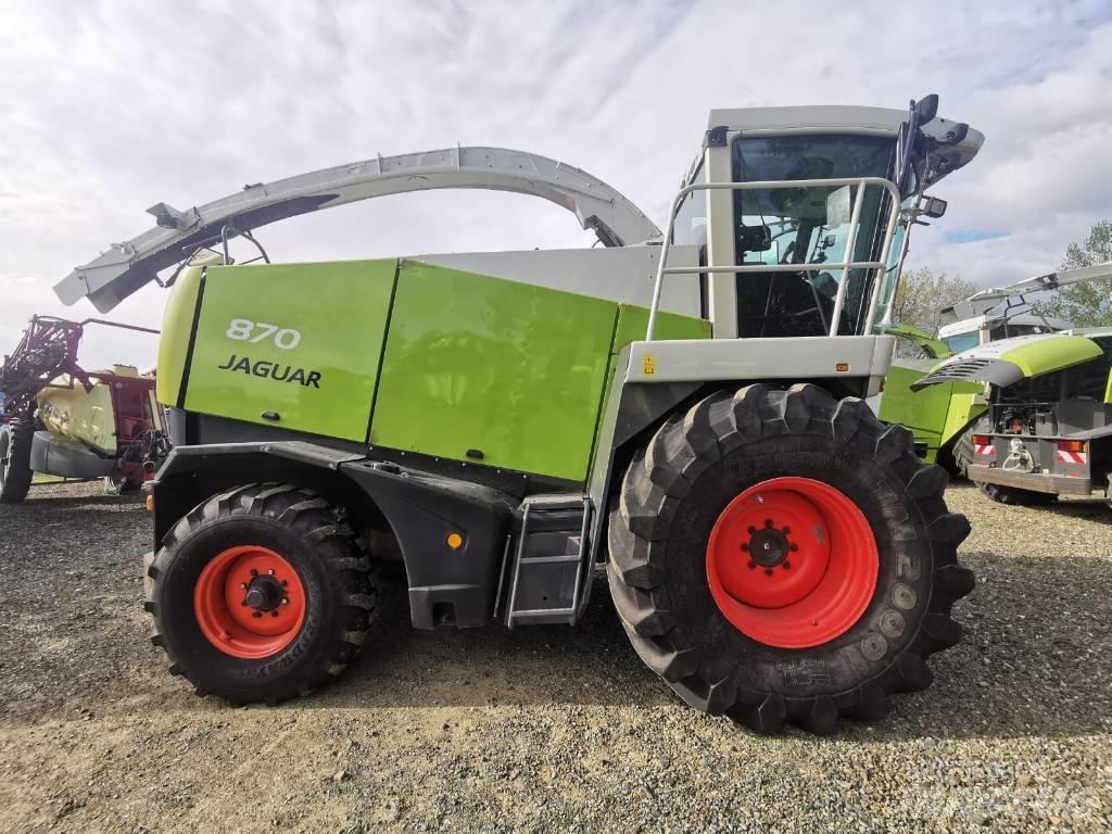 CLAAS Jaguar 870 Pašarų ruošimo technika