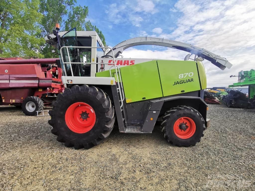 CLAAS Jaguar 870 Pašarų ruošimo technika