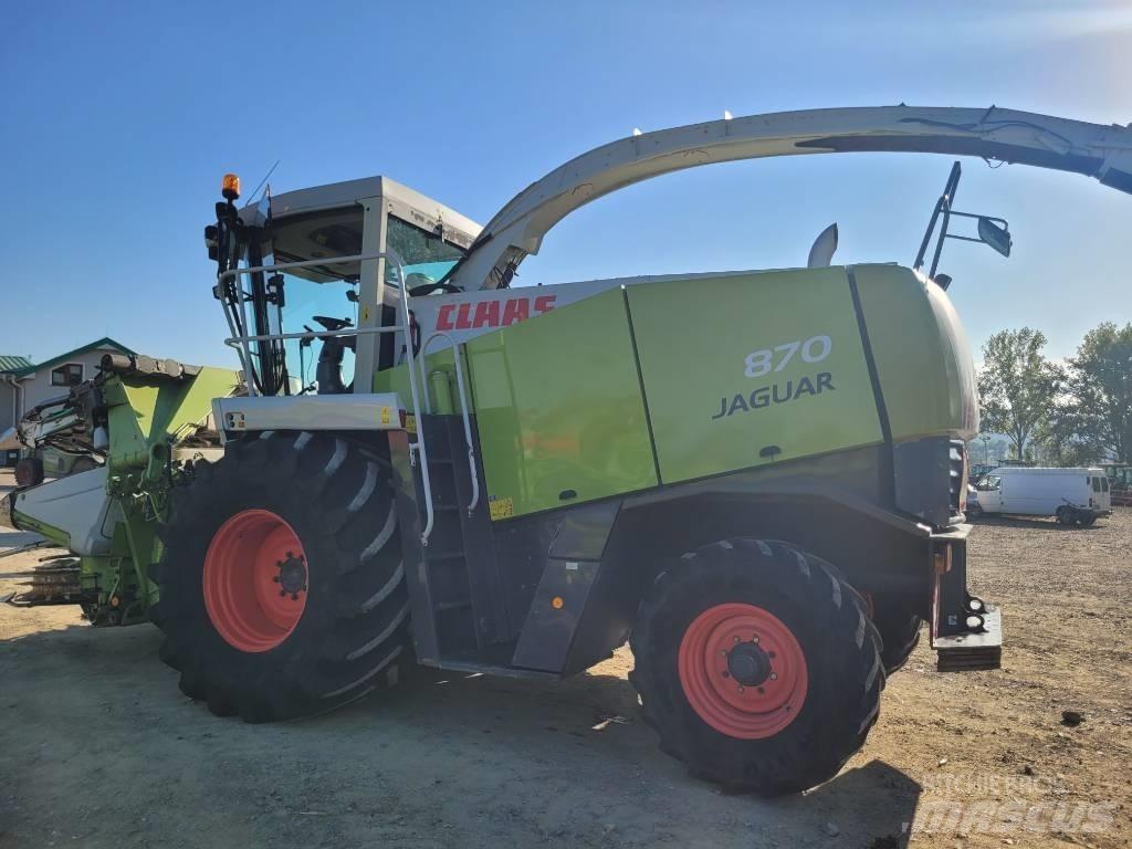 CLAAS Jaguar 870 Pašarų ruošimo technika