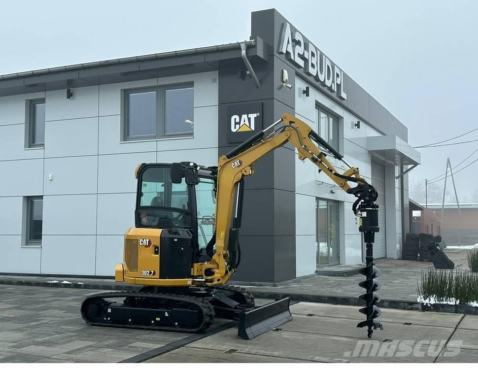 CAT 302.7 CR Mini ekskavatoriai < 7 t