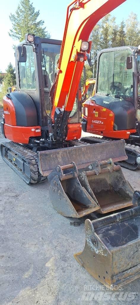 Kubota KX 037-4 Mini ekskavatoriai < 7 t