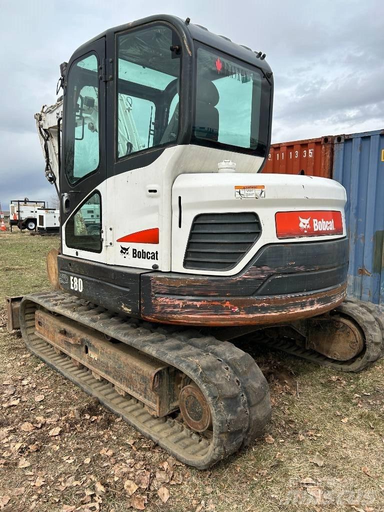 Bobcat E 80 Vikšriniai ekskavatoriai