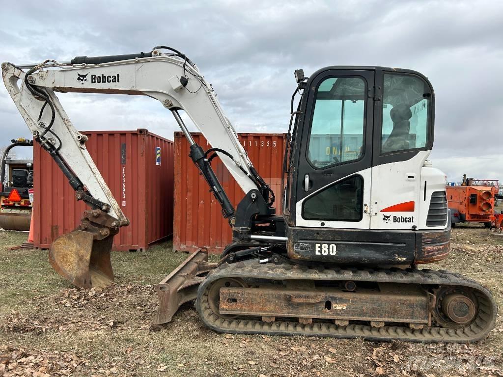 Bobcat E 80 Vikšriniai ekskavatoriai
