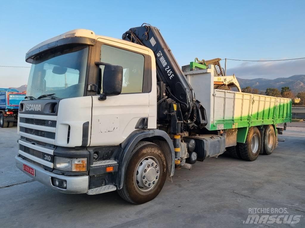 Scania P 94 GB Automobiliniai kranai