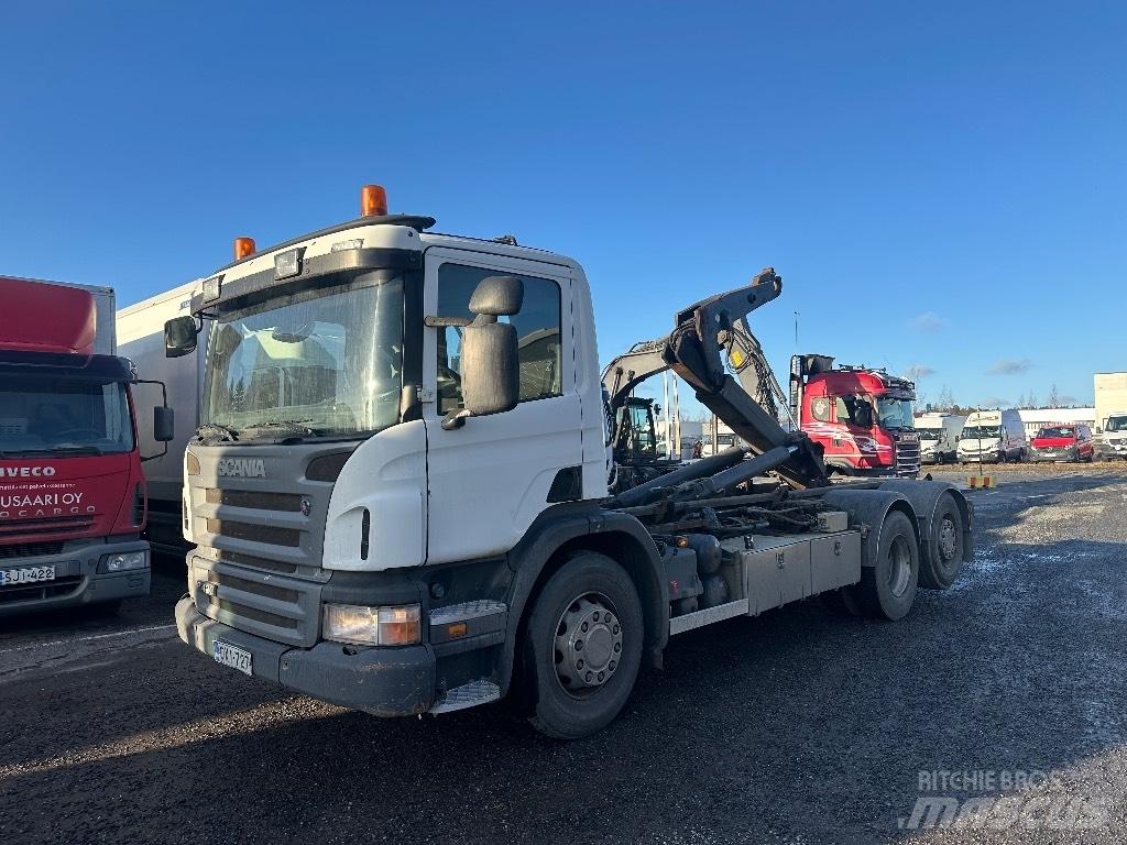 Scania P420 Sunkvežimiai su keliamuoju kabliu