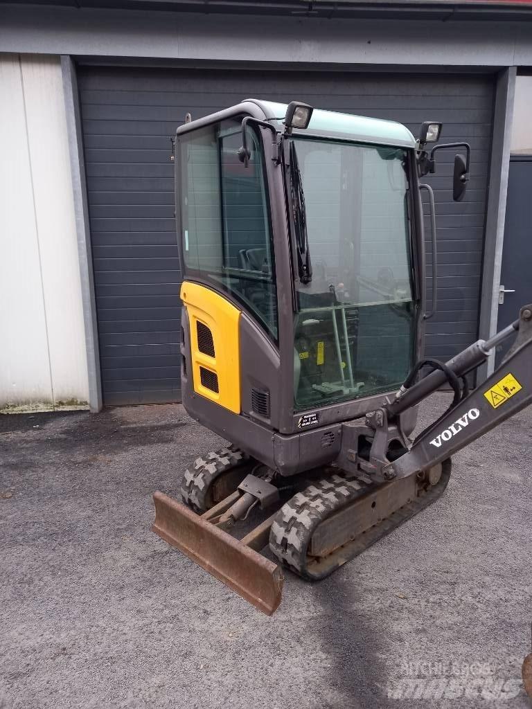 Volvo EC 15 Mini ekskavatoriai < 7 t