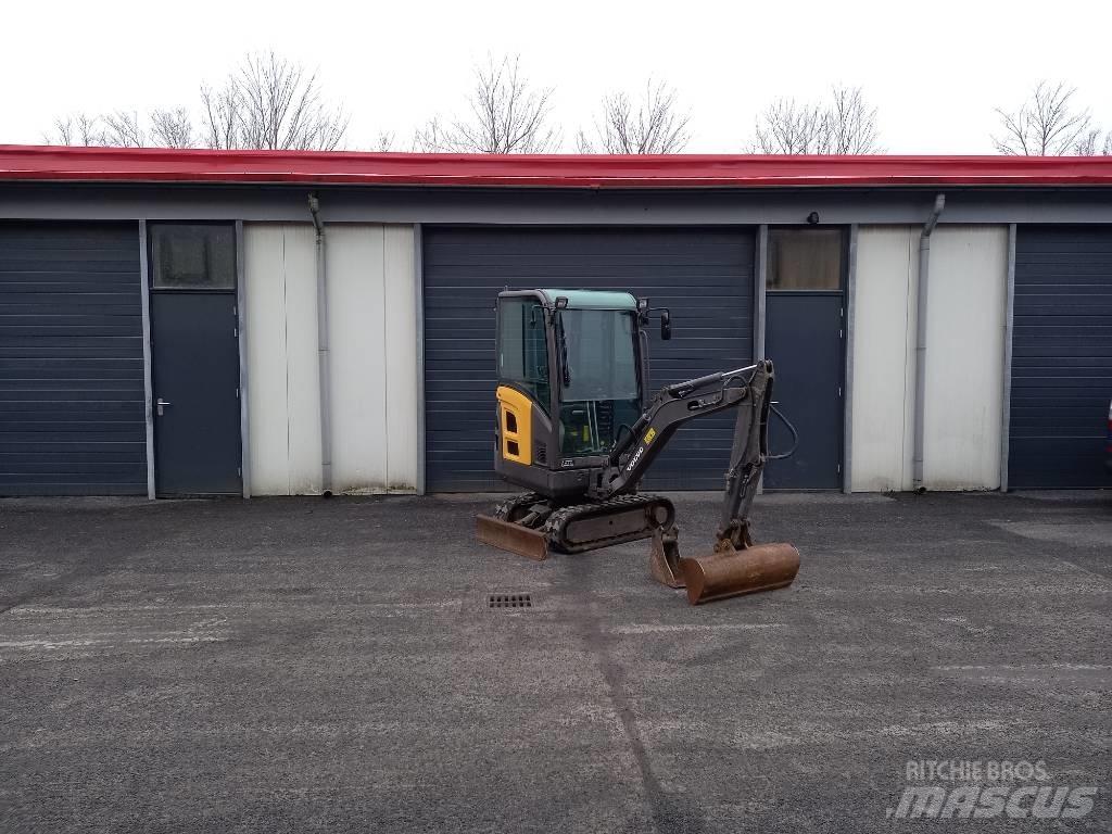 Volvo EC 15 Mini ekskavatoriai < 7 t