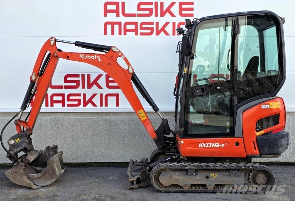 Kubota KX 019-4 Mini ekskavatoriai < 7 t