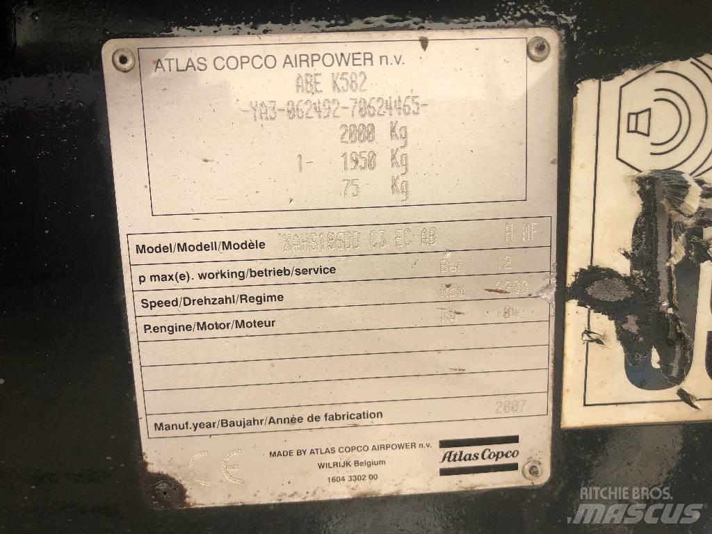 Atlas Copco XAHS 186 Kompresoriai