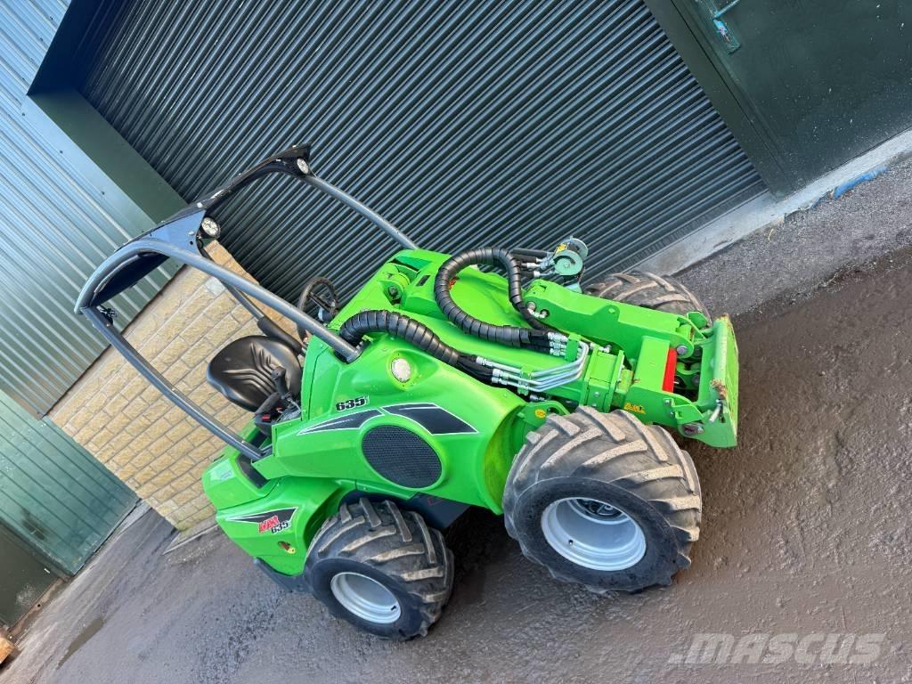 Avant 635 Naudoti ratiniai krautuvai