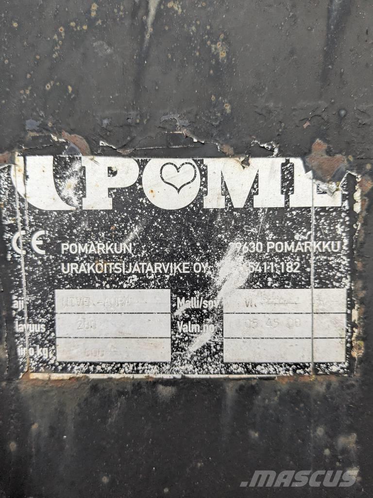 Pome Nivel Aura 280 Sniego peiliai ir valytuvai