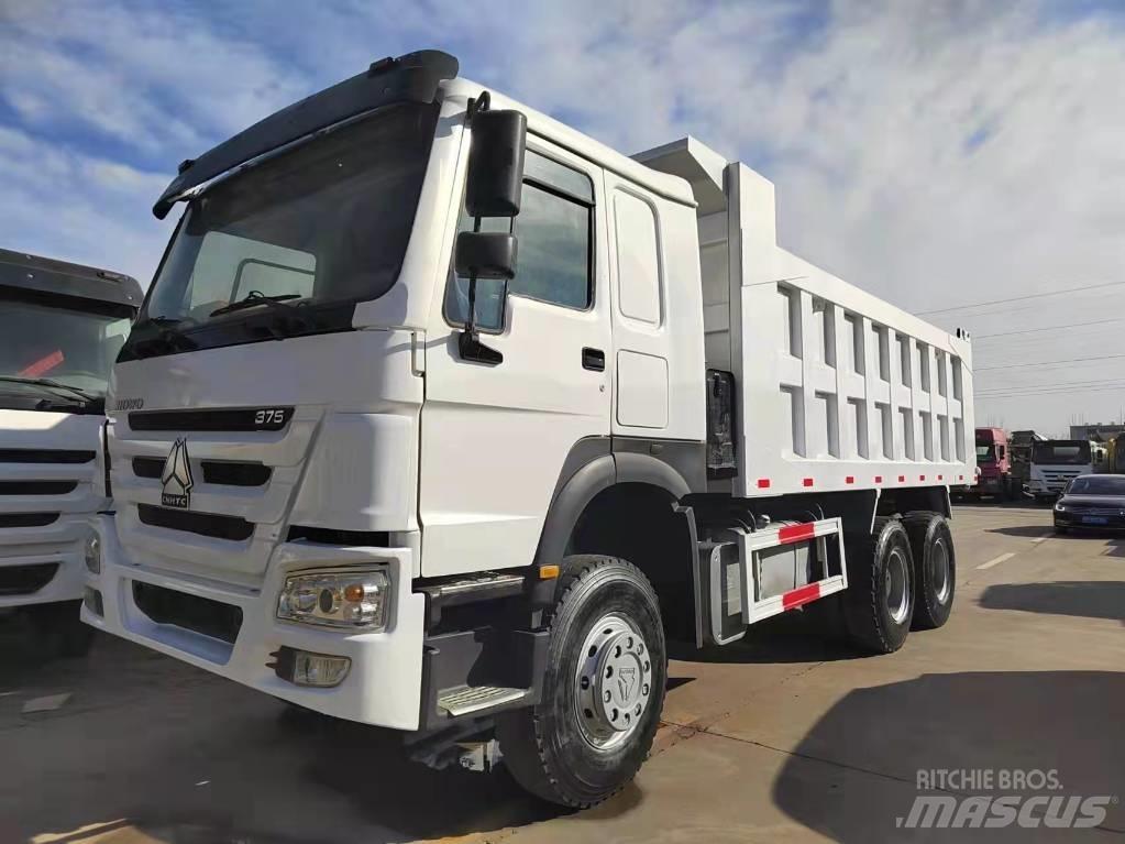 Howo 375 6x4 Savivarčių priekabų vilkikai