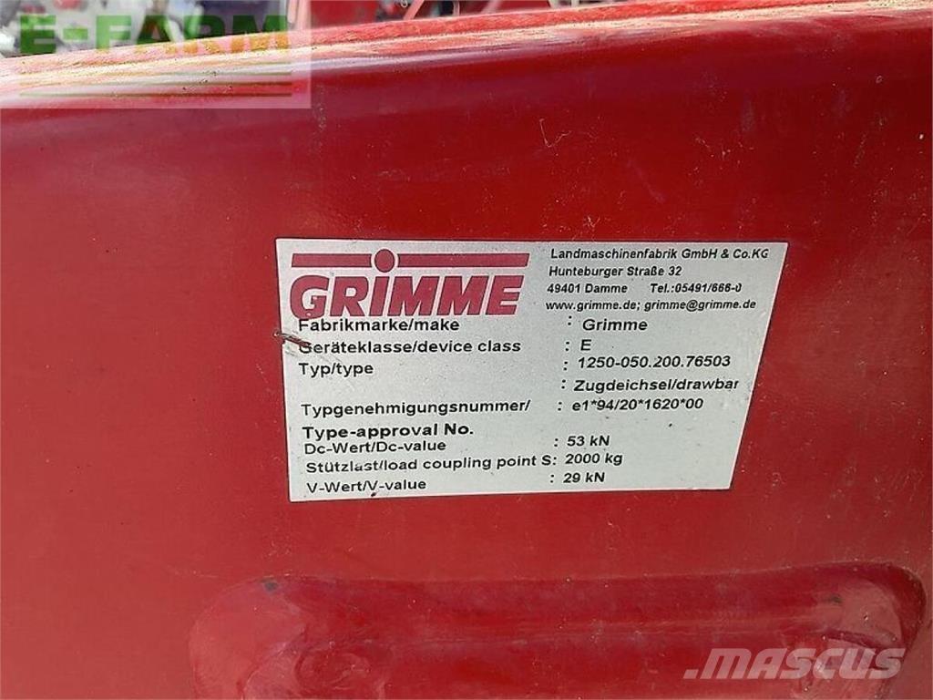 Grimme 85-55 Bulvių kombainai ir ekskavatoriai