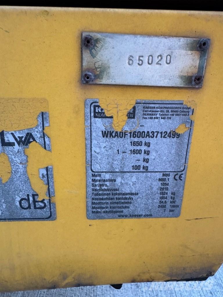 Kaeser M 80 Kompresoriai