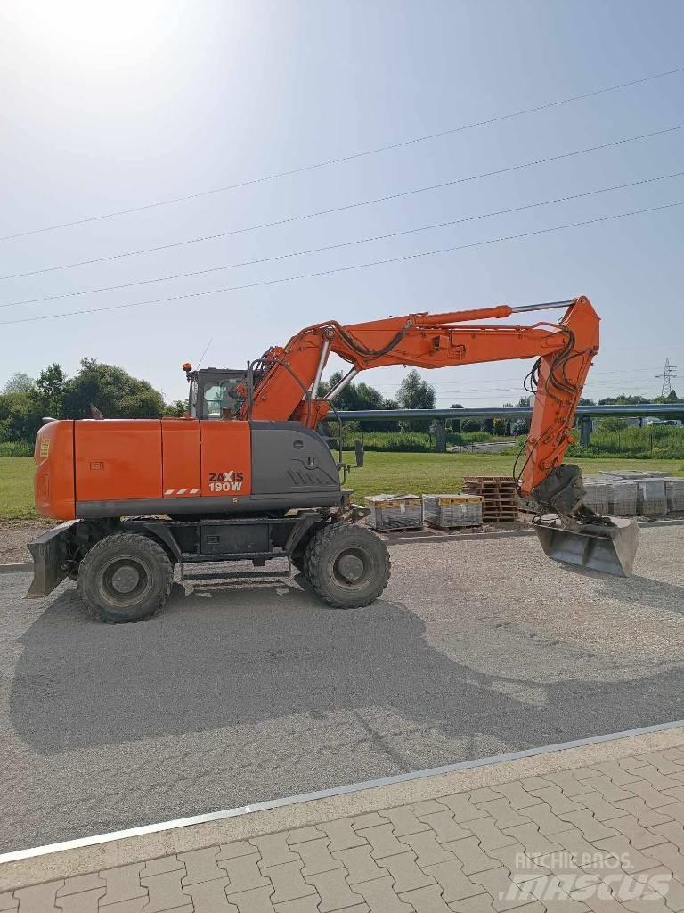 Hitachi ZX 190 W-3 Ratiniai ekskavatoriai