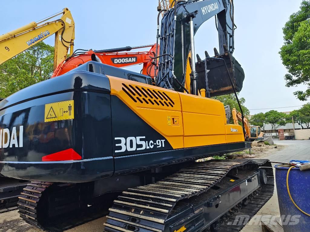Hyundai R305LC-9T Vikšriniai ekskavatoriai