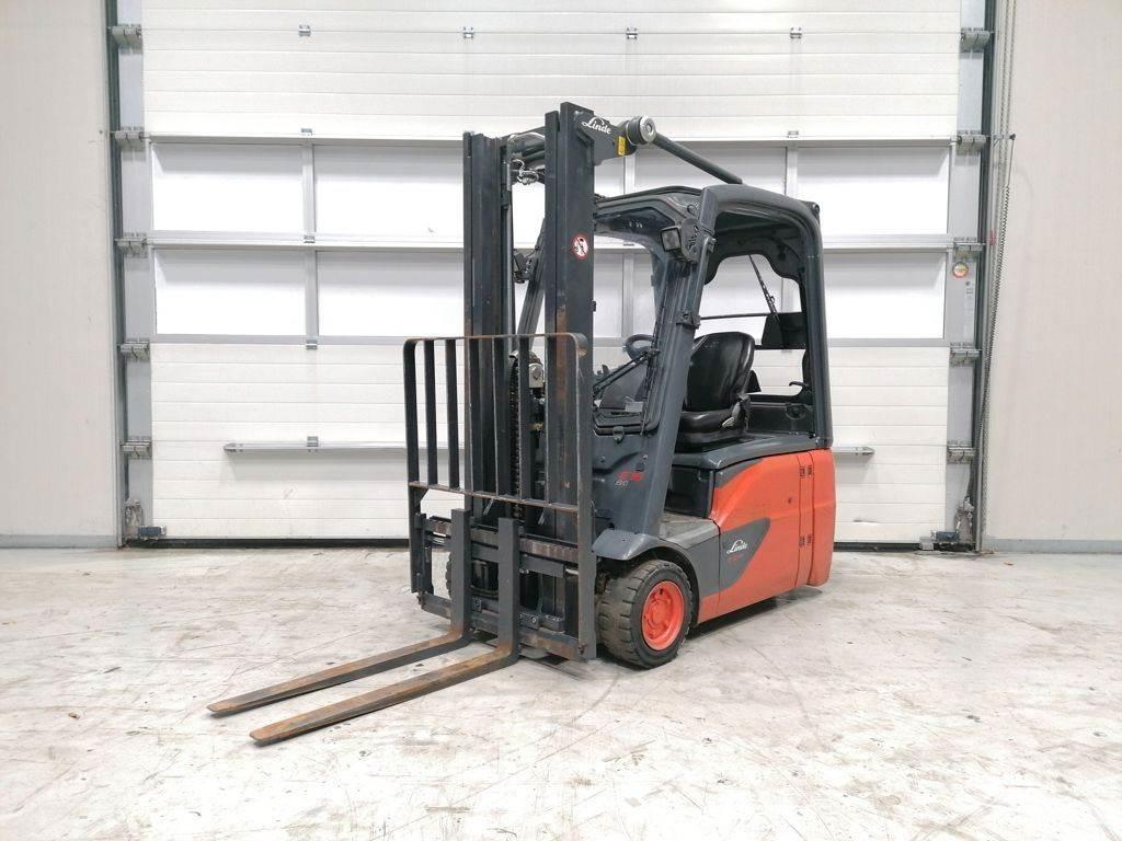 Linde E16-02 Elektriniai šakiniai krautuvai