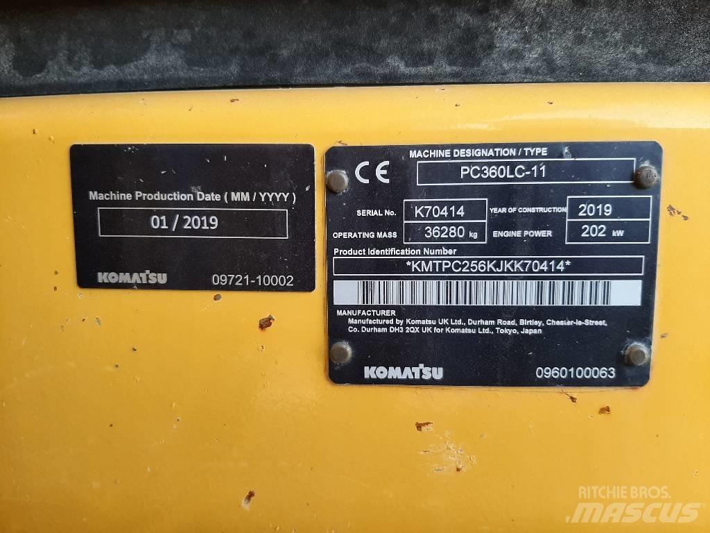 Komatsu PC 360 LC-11 Vikšriniai ekskavatoriai