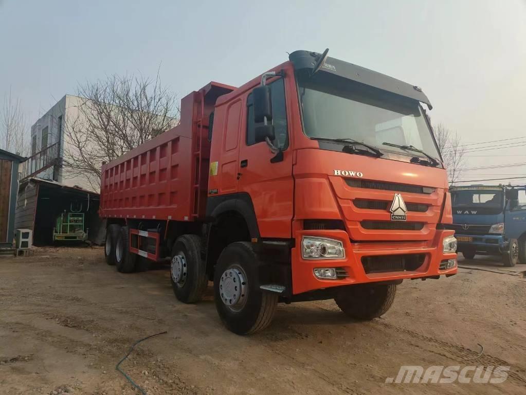 Howo 371 8x4 Savivarčių priekabų vilkikai