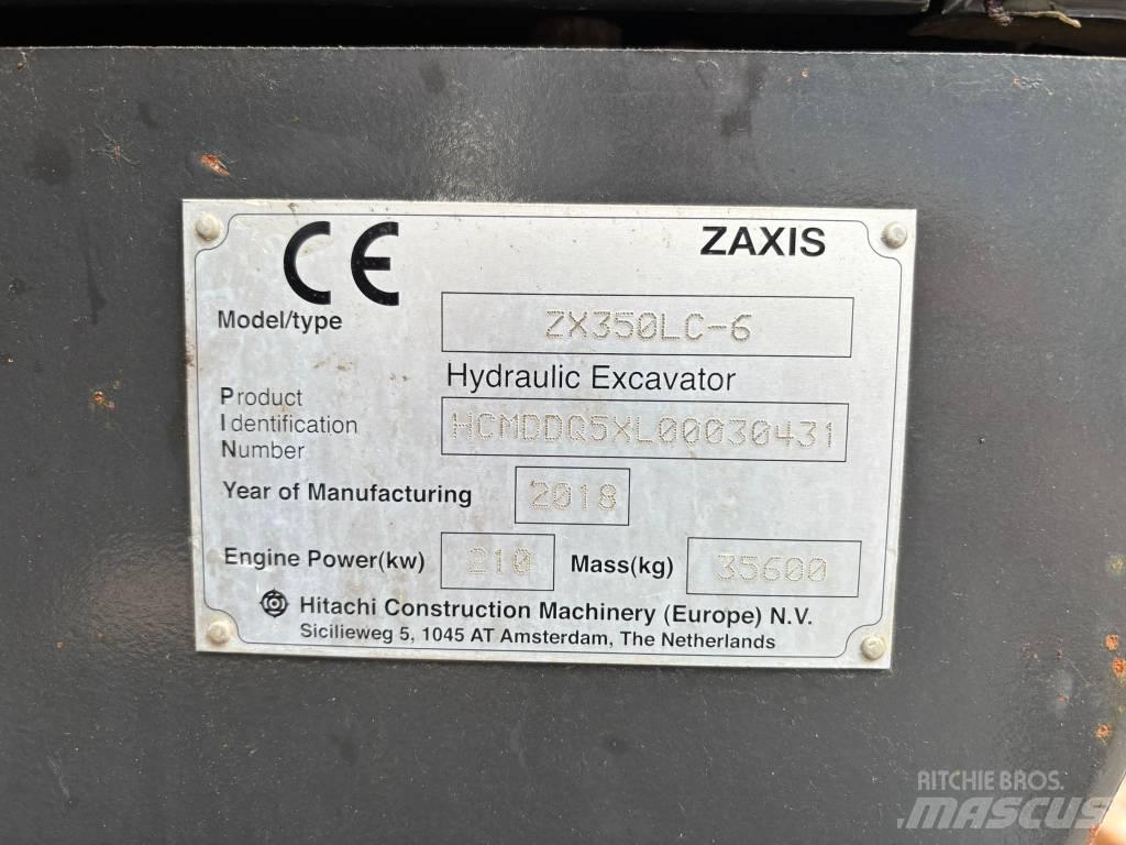 Hitachi ZX 350 LC-6 Vikšriniai ekskavatoriai