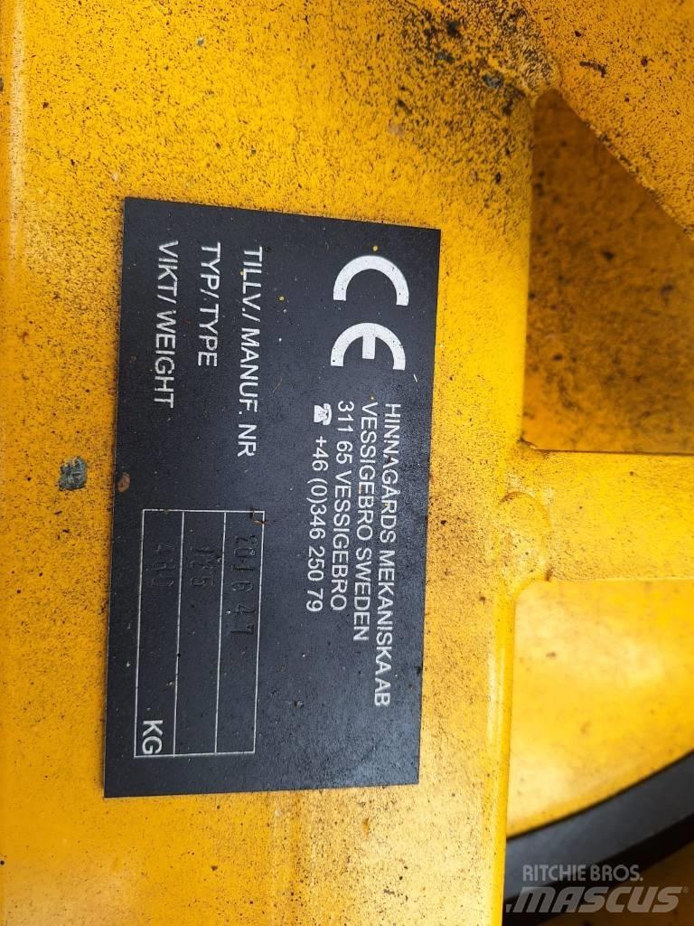  AX 125 TB Kiti naudoti statybos komponentai