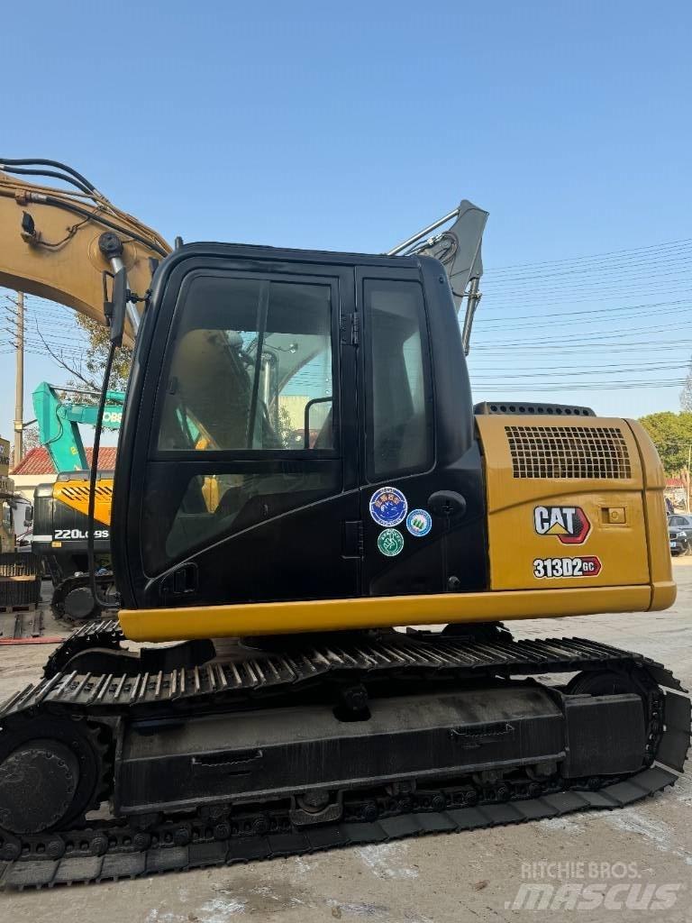 CAT 313 D Vikšriniai ekskavatoriai