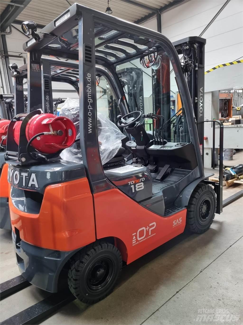 Toyota 02-8FGF18 LPG (dujiniai) krautuvai