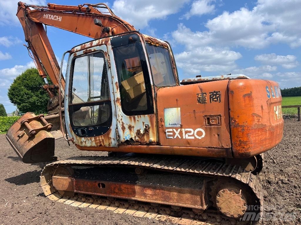 Hitachi EX 120-5 Vikšriniai ekskavatoriai