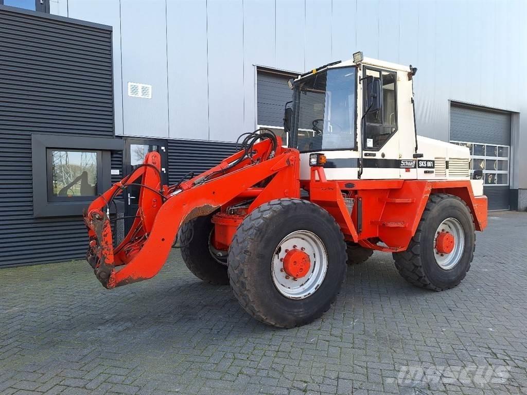 Schaeff SKS 661 Naudoti ratiniai krautuvai