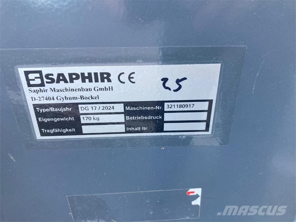 Saphir DG 17 Euro Žemės ūkis - Kita