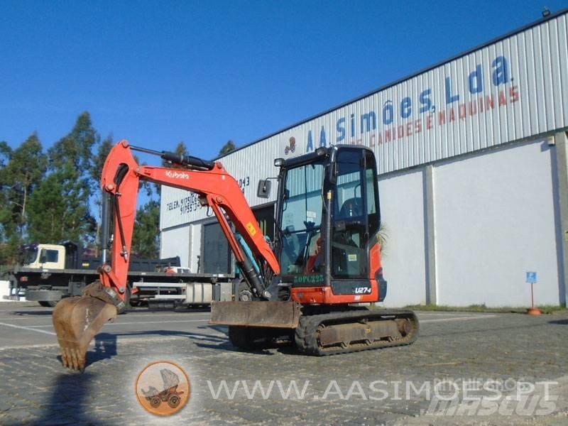 Kubota U 27-4 Mini ekskavatoriai < 7 t