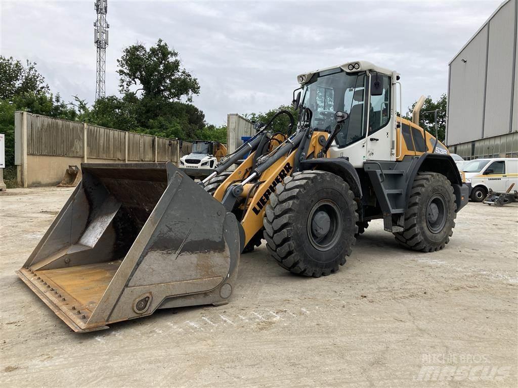 Liebherr L 538 Naudoti ratiniai krautuvai