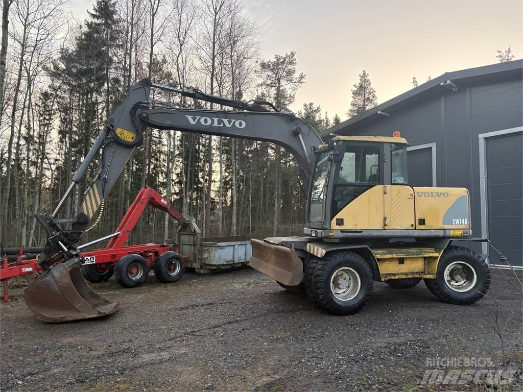 Volvo EW140 Ratiniai ekskavatoriai
