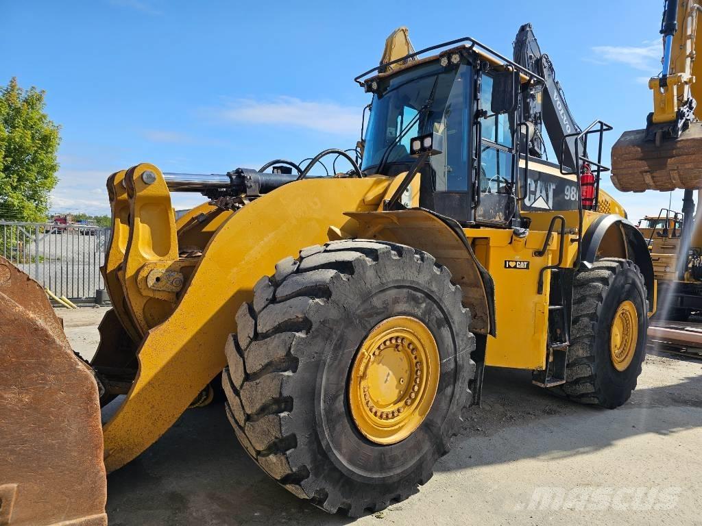 CAT 980 K Naudoti ratiniai krautuvai