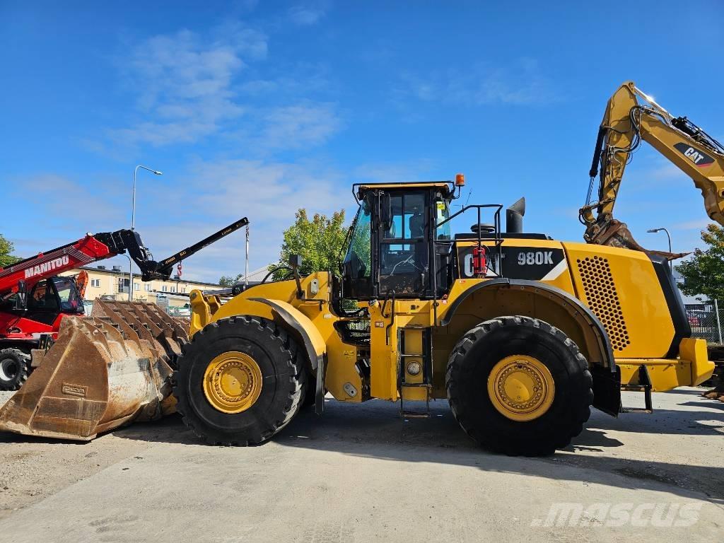 CAT 980 K Naudoti ratiniai krautuvai