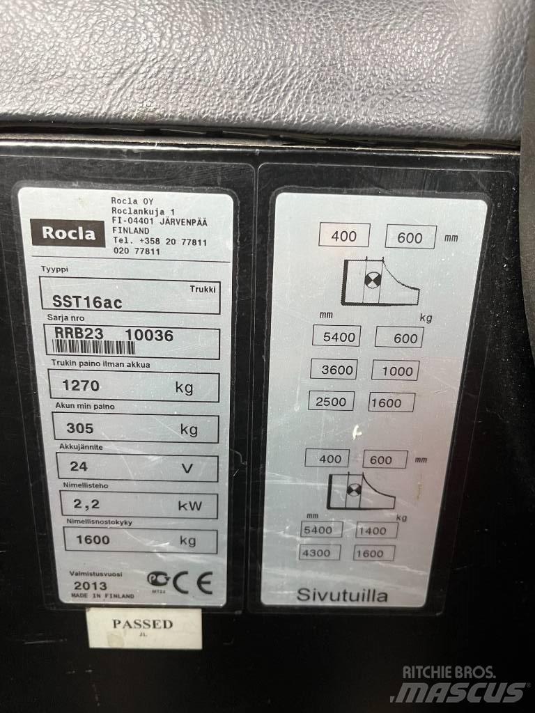Rocla SST 16 AC Savaeigiai rietuvai
