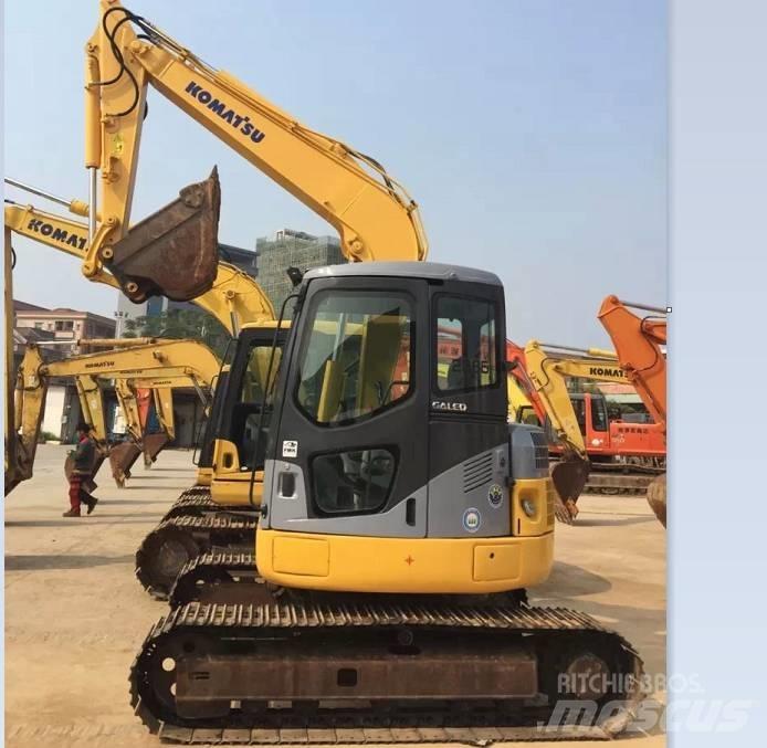 Komatsu pc78us Vidutinės galios ekskavatoriai 7-12 t