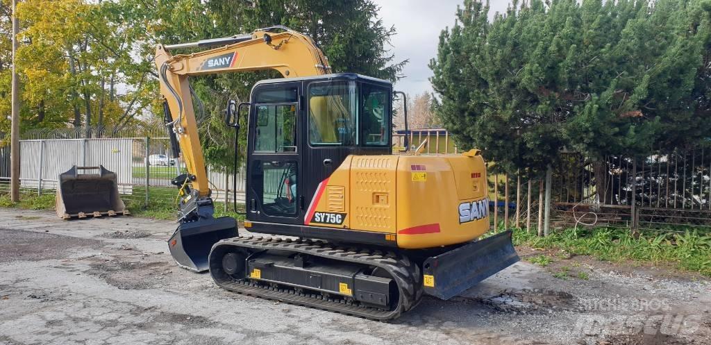 Sany SY 75 C Vikšriniai ekskavatoriai
