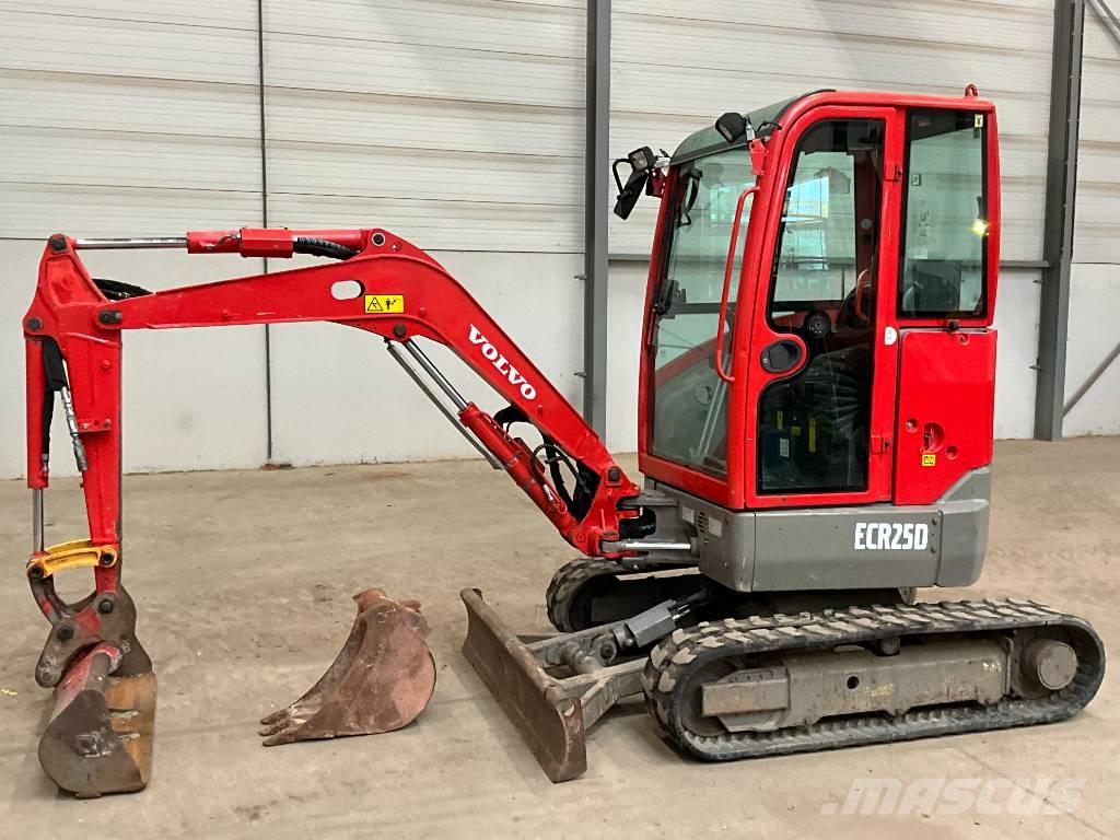 Volvo ECR 25 D Mini ekskavatoriai < 7 t