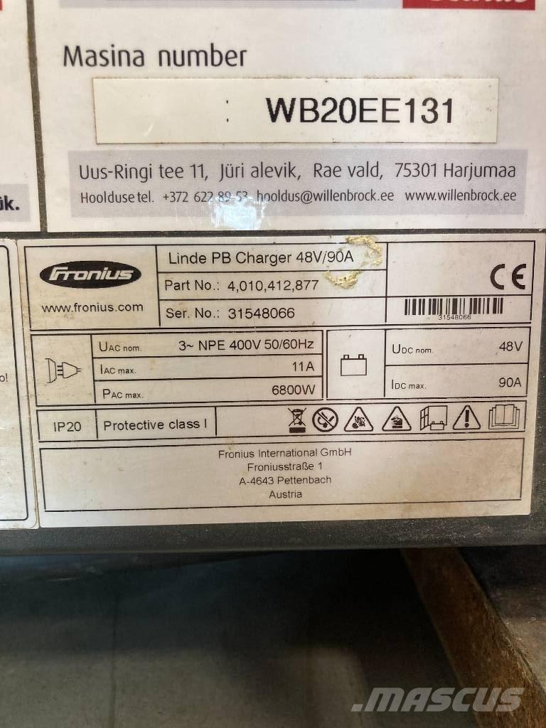 Linde E 16 P Elektriniai šakiniai krautuvai