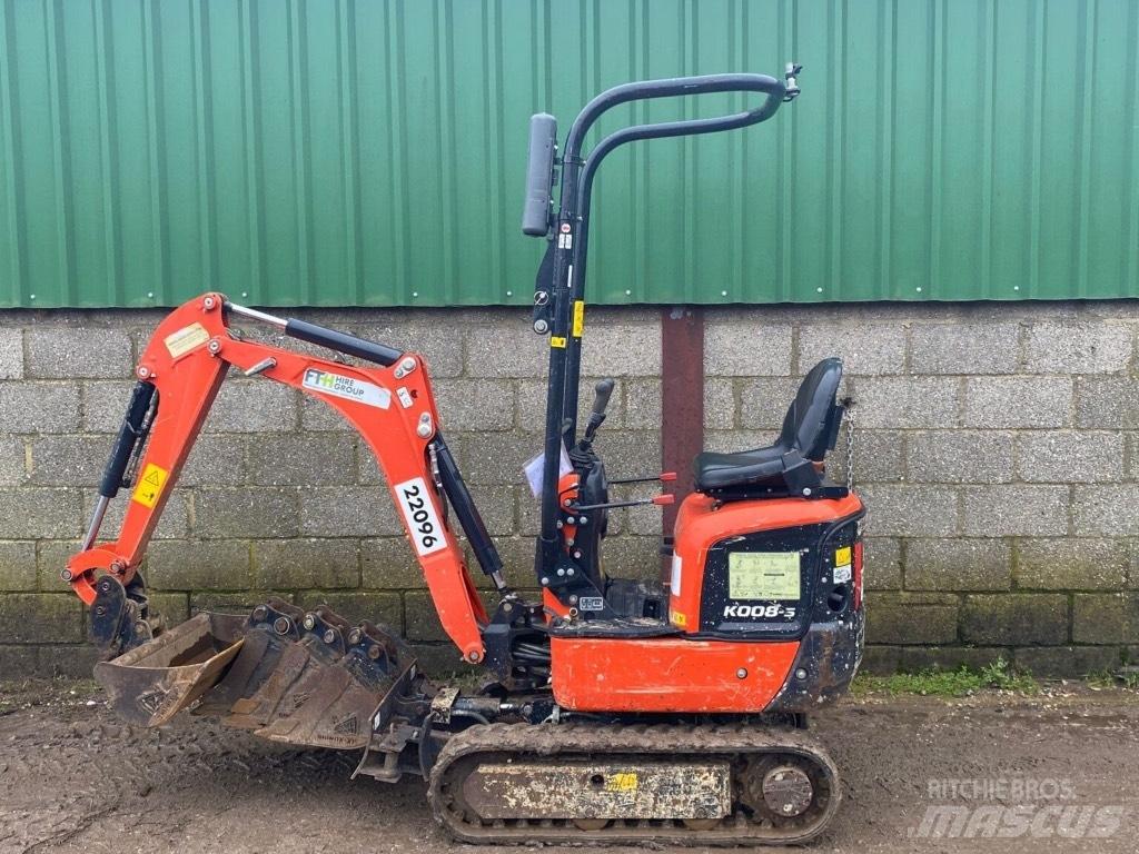 Kubota K008-5 Mini ekskavatoriai < 7 t