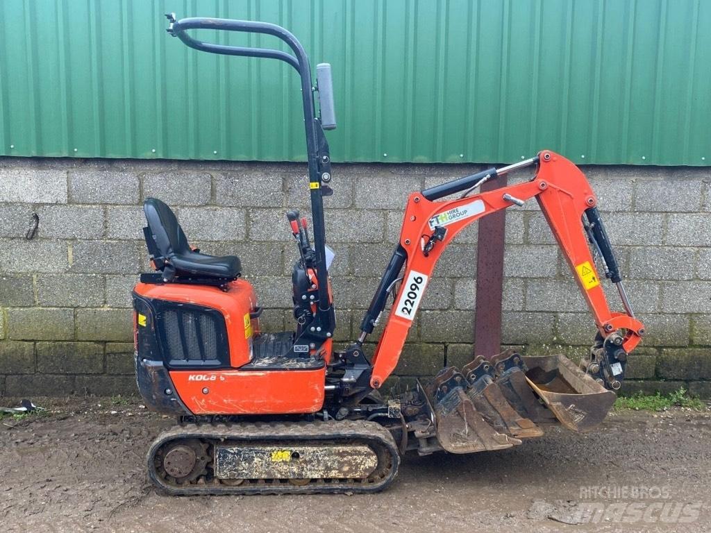 Kubota K008-5 Mini ekskavatoriai < 7 t