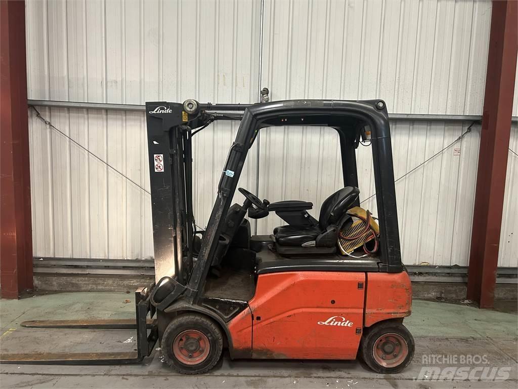 Linde E16P-01 Elektriniai šakiniai krautuvai